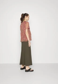 Maternity Maxi Skirt With Drawstring Waistband - Maxirok - 606 - Khaki -Anna Field 50de9903974f41e1b0c36a93f983a346