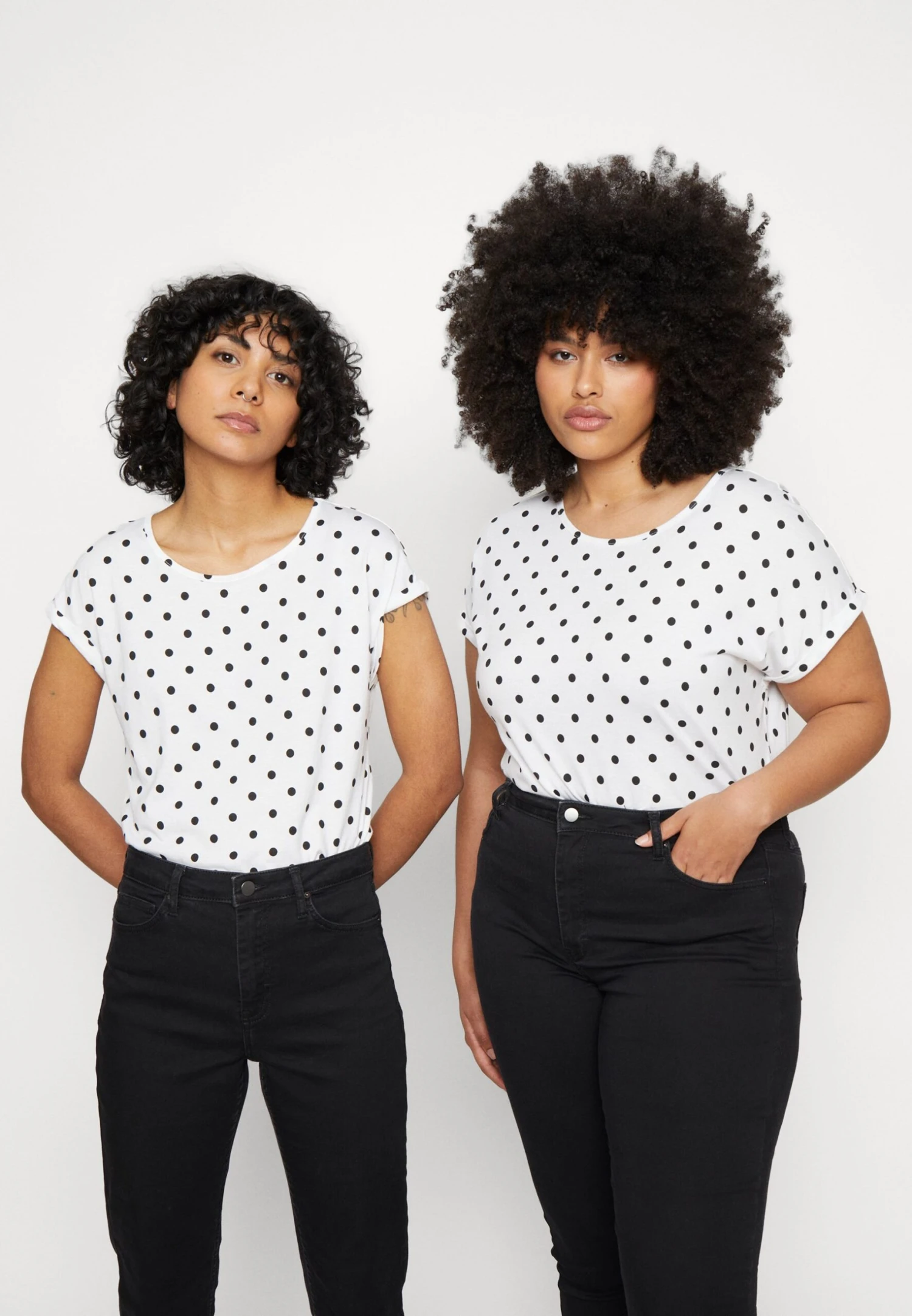 Anna Field 3 Pack - T-Shirt Print - Light Blue/White/Black 8 Anna Field 3 Pack - T-Shirt Print - Light Blue/White/Black - Afbeelding 6