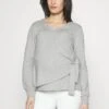 Sweater Met Rits - Mottled Light Grey 2 Sweater Met Rits - Mottled Light Grey -Anna Field 53fe36eb30724d439c82c780f13f6918