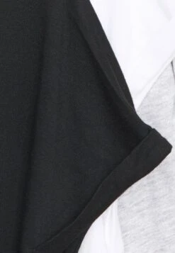 Anna Field 3 Pack - T-Shirt Basic - Black/White/Mottled Light Grey 26 Anna Field 3 Pack - T-Shirt Basic - Black/White/Mottled Light Grey -Anna Field 56b7345e7718431b8df937bb58eaa2e2
