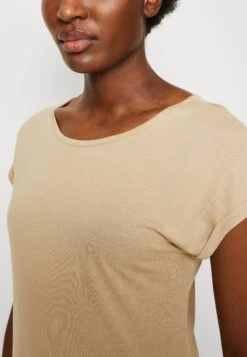 Anna Field 3 Pack - T-Shirt Basic - Beige/Off-White/Red -Anna Field 5b3419d80d6d4f07b50179184be0d42f