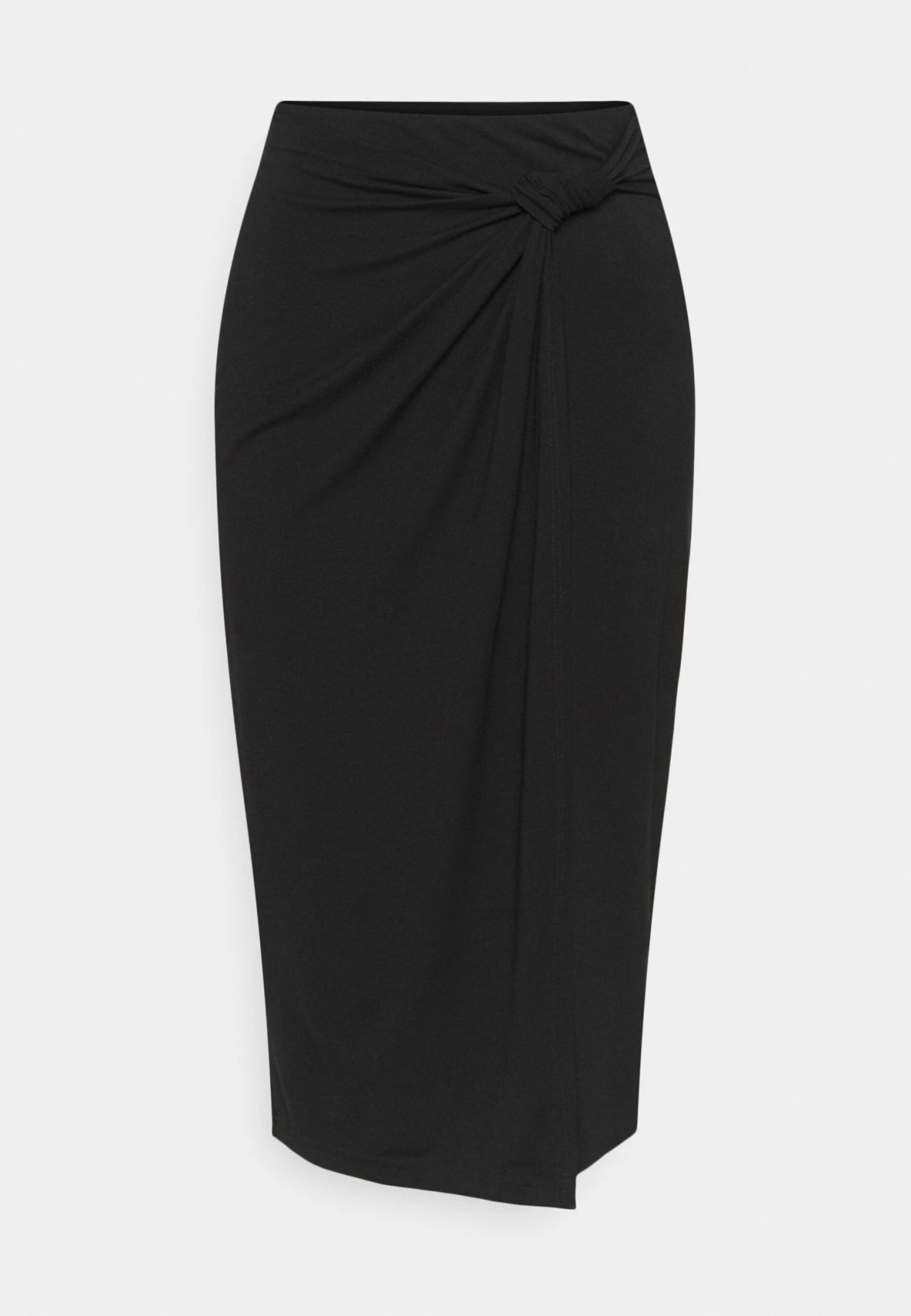 Anna Field Front Knot Midi Skirt - Kokerrok - Black 3 Anna Field Front Knot Midi Skirt - Kokerrok - Black