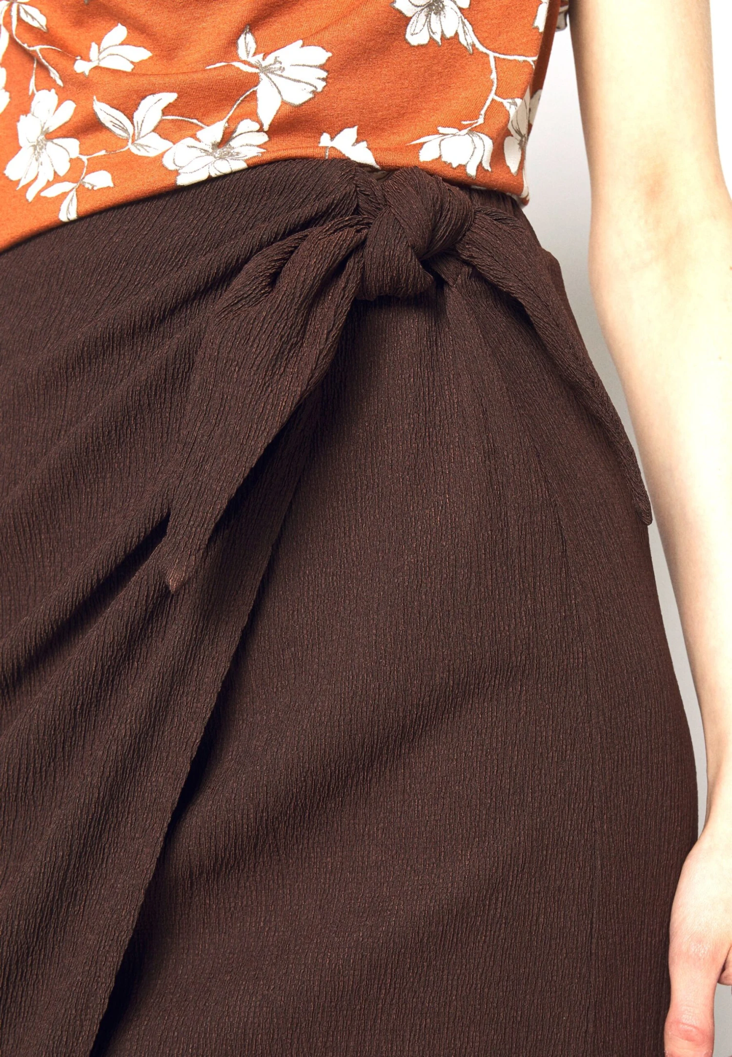 Anna Field A-Lijn Rok - Brown 9 Anna Field A-Lijn Rok - Brown - Afbeelding 7