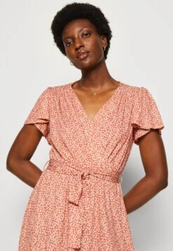 Anna Field Jurk - Brown/White -Anna Field 5ed94e9c6d75435782a95ca484373ed7