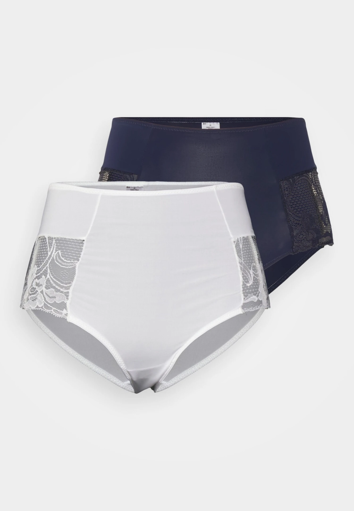 Anna Field 2 Pack - Slip - Dark Blue/White 7 Anna Field 2 Pack - Slip - Dark Blue/White - Afbeelding 5