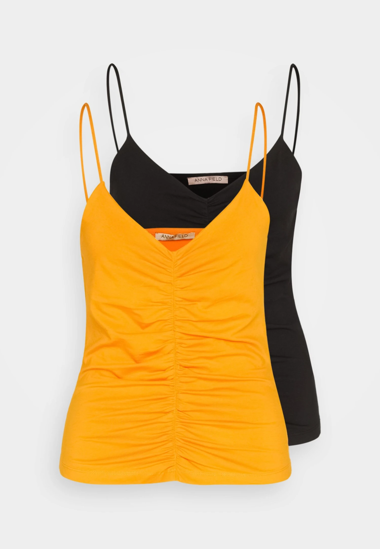 Anna Field Top - Black/Orange 8 Anna Field Top - Black/Orange - Afbeelding 6