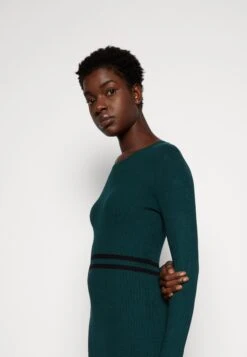 Anna Field Gebreide Jurk - Dark Green/Black 11 Anna Field Gebreide Jurk - Dark Green/Black -Anna Field 6257de860f974737b4c5f696481d28b1