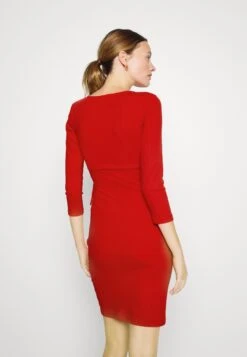 Wrapped Dress - Jerseyjurk - Red -Anna Field 62b232b15e3d4ea6b53f74cf365c652f