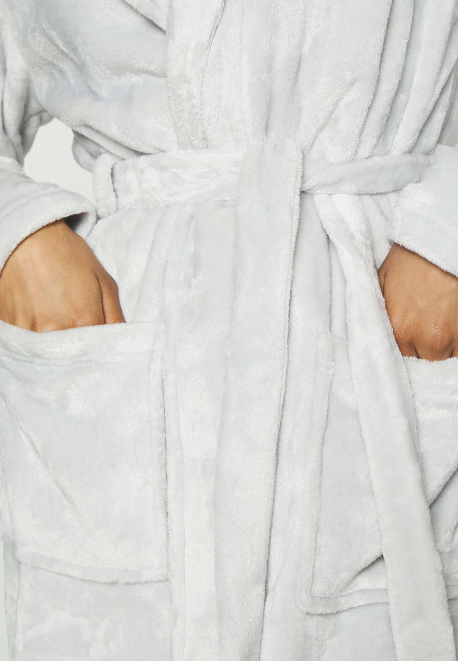 Anna Field Badjas - Grey 8 Anna Field Badjas - Grey - Afbeelding 6