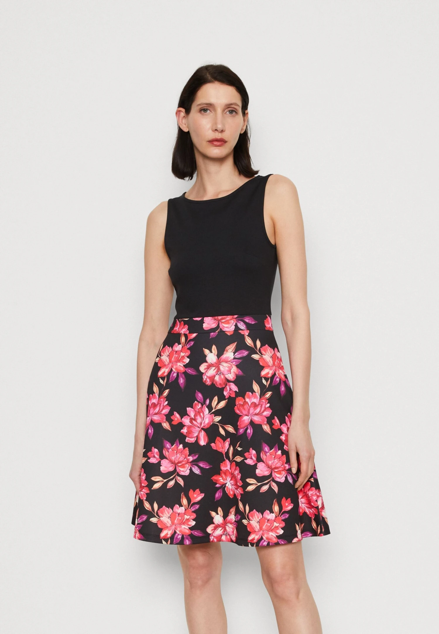 Anna Field Jurk - Black/Red/Purple 3 Anna Field Jurk - Black/Red/Purple