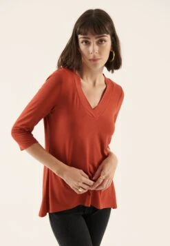 Anna Field 2 Pack - Longsleeve - Red/Black -Anna Field 664d3c58289846a3b73c9e7fa2fae99f