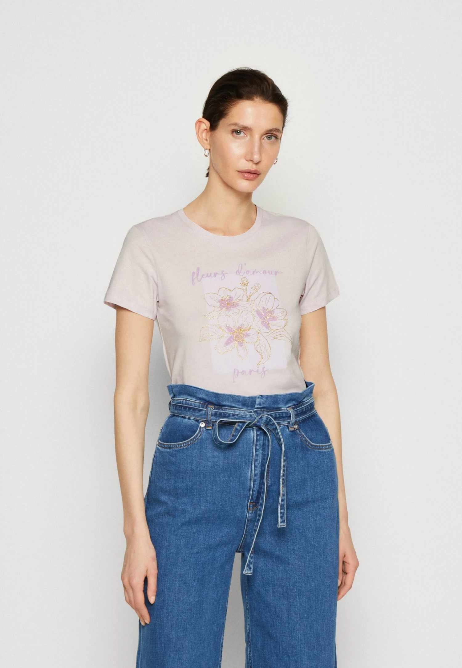 Anna Field T-Shirt Print - Lilac 3 Anna Field T-Shirt Print - Lilac