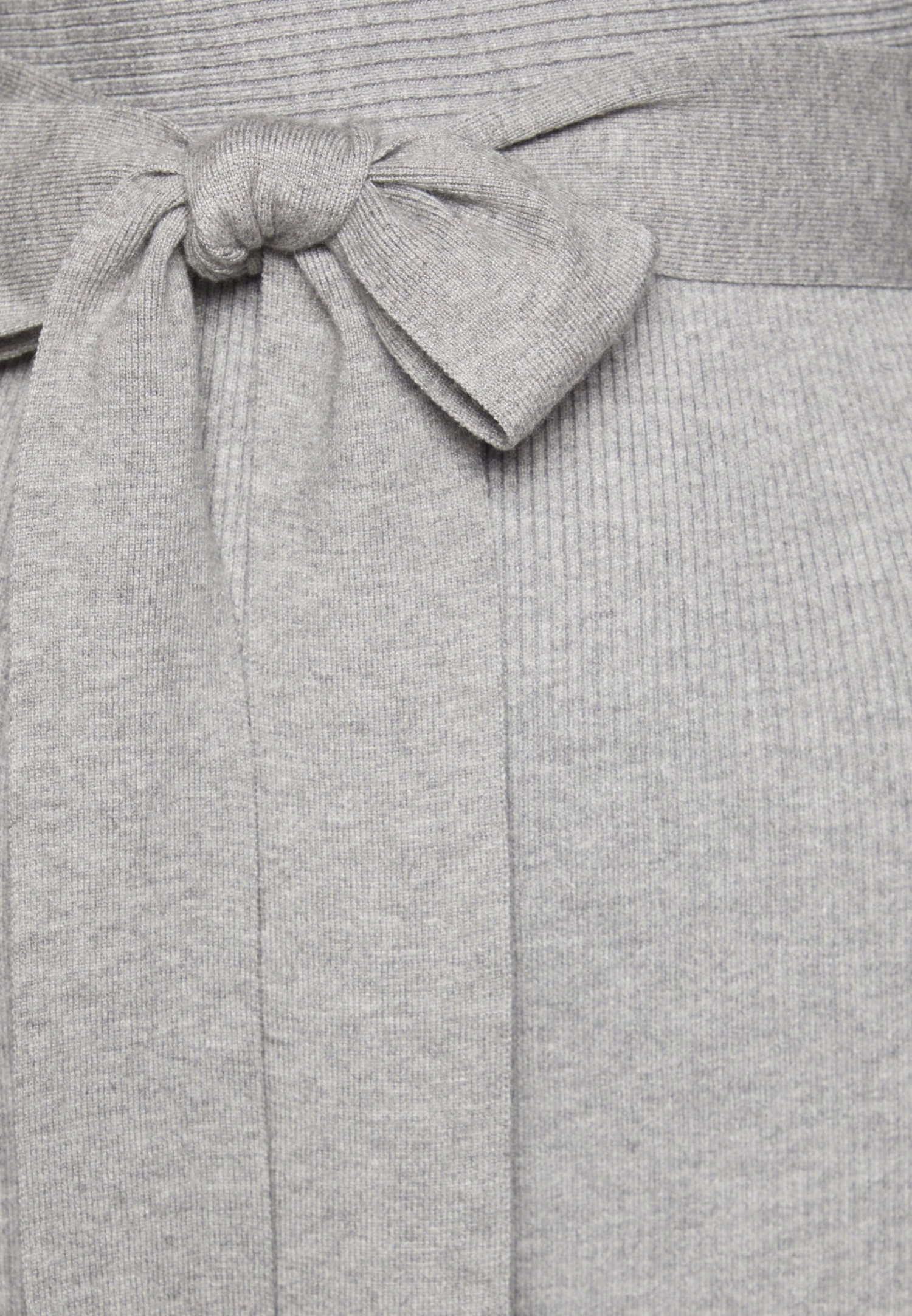 Anna Field Wrap V Ausschnitt Mini Strickkleid Mit Gürtel - Etui-Jurk - Mottled Grey 5 Anna Field Wrap V Ausschnitt Mini Strickkleid Mit Gürtel - Etui-Jurk - Mottled Grey - Afbeelding 3