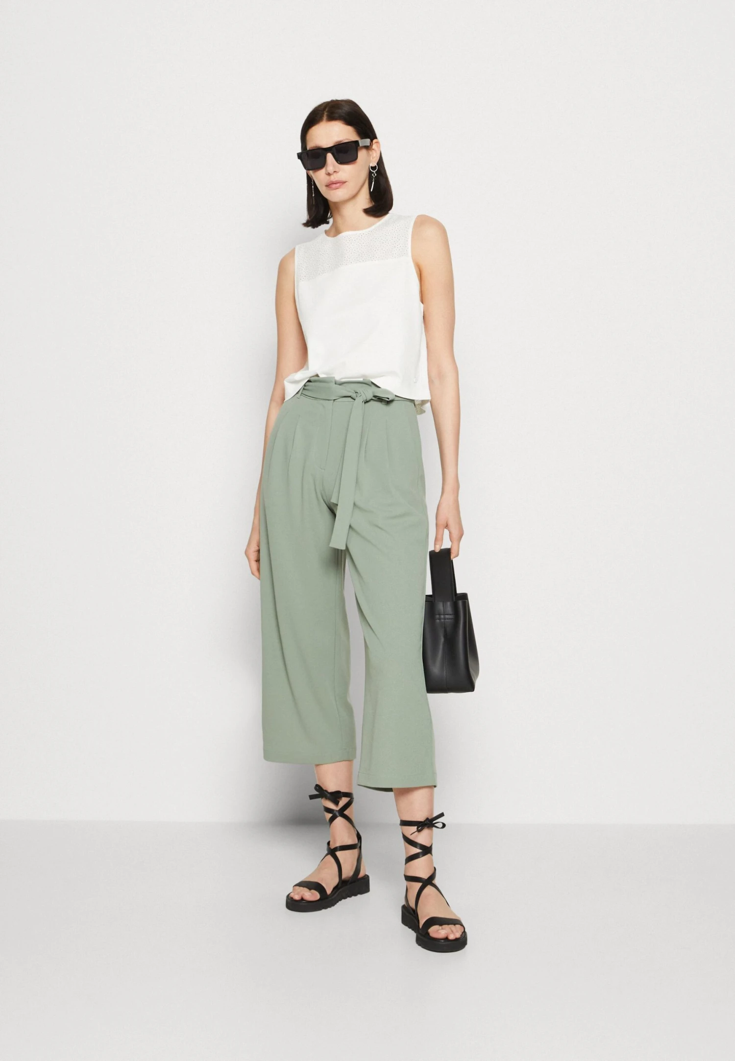 Anna Field Broek - Green 4 Anna Field Broek - Green - Afbeelding 2