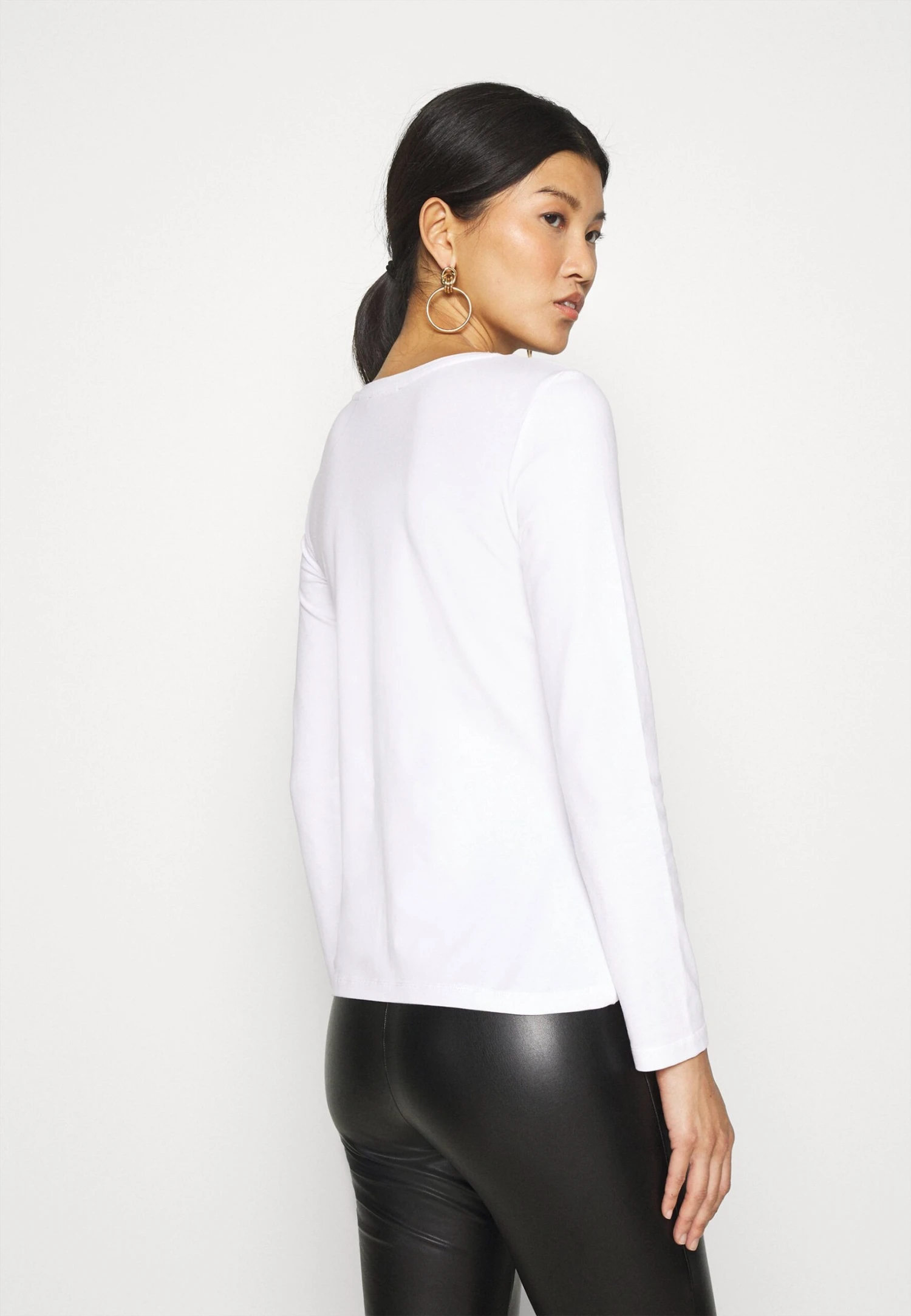 Anna Field 3 Pack - Longsleeve - Black/White/Mottled Light Grey 5 Anna Field 3 Pack - Longsleeve - Black/White/Mottled Light Grey - Afbeelding 3