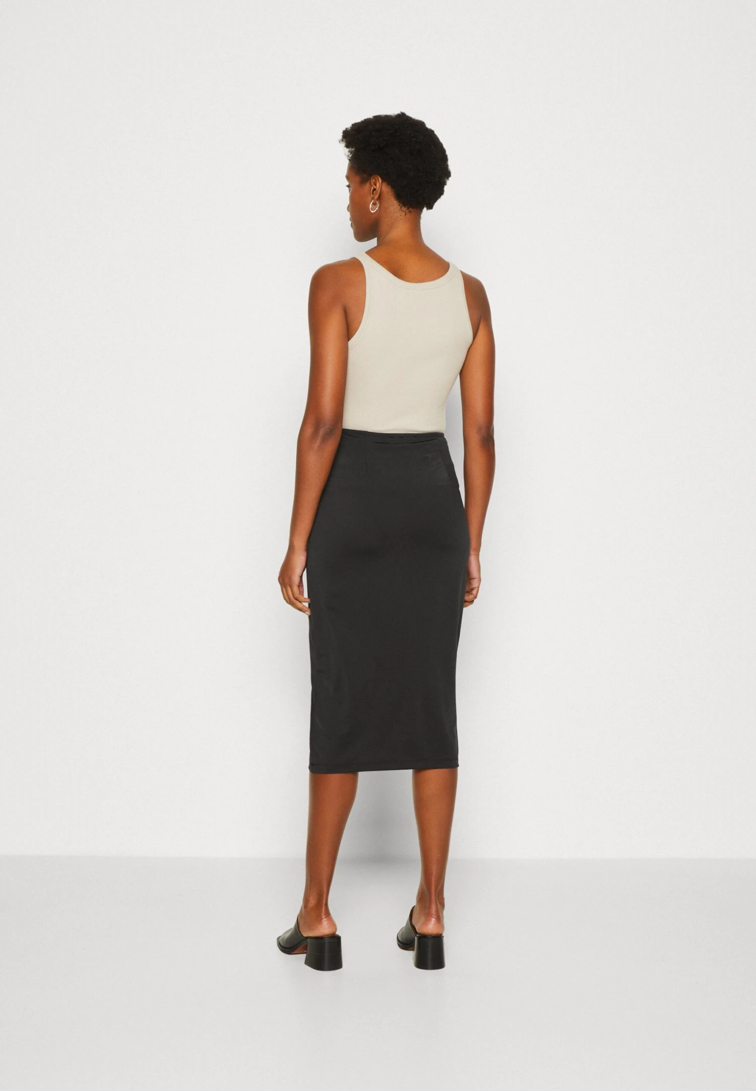 Anna Field Kokerrok - Black 5 Anna Field Kokerrok - Black - Afbeelding 3