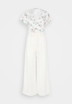 Anna Field Jumpsuit - Beige/White -Anna Field 6e1d70a70e2d40dbbace9654fa5a1a2f