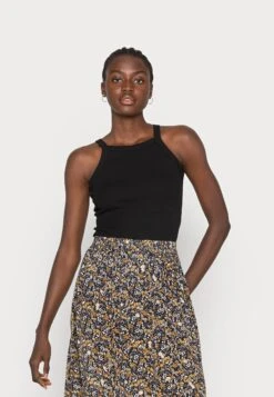 Anna Field 2 Pack - Top - Black/Khaki 11 Anna Field 2 Pack - Top - Black/Khaki -Anna Field 74bd6915210b4651907787b2d63366cf