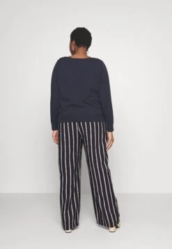 Wide Leg Pant - Broek - Dark Blue/Brown/White 9 Wide Leg Pant - Broek - Dark Blue/Brown/White -Anna Field 77843960049c4fcda05186e5f8c43cd2