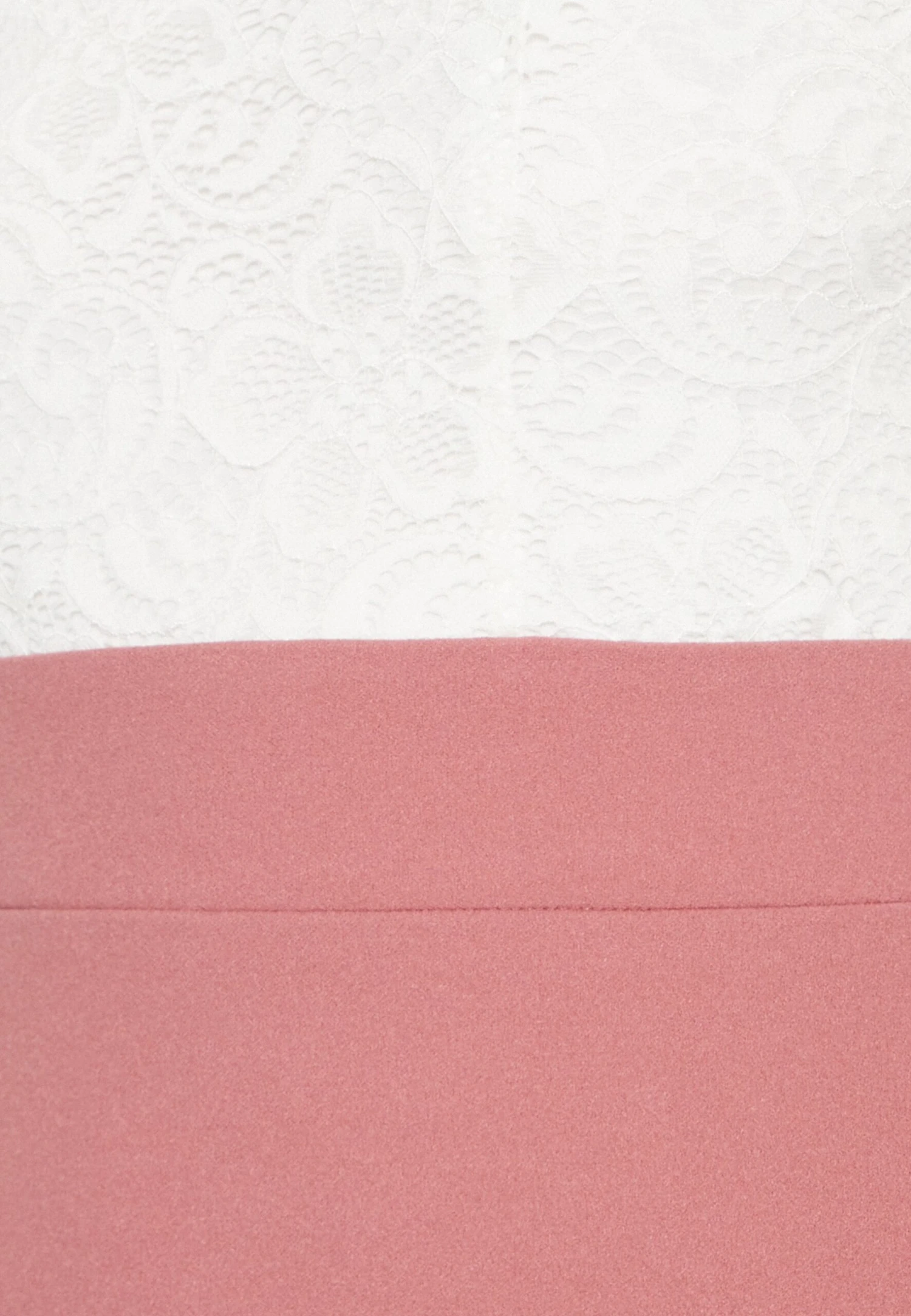 Anna Field Jerseyjurk - White/Pink 8 Anna Field Jerseyjurk - White/Pink - Afbeelding 6