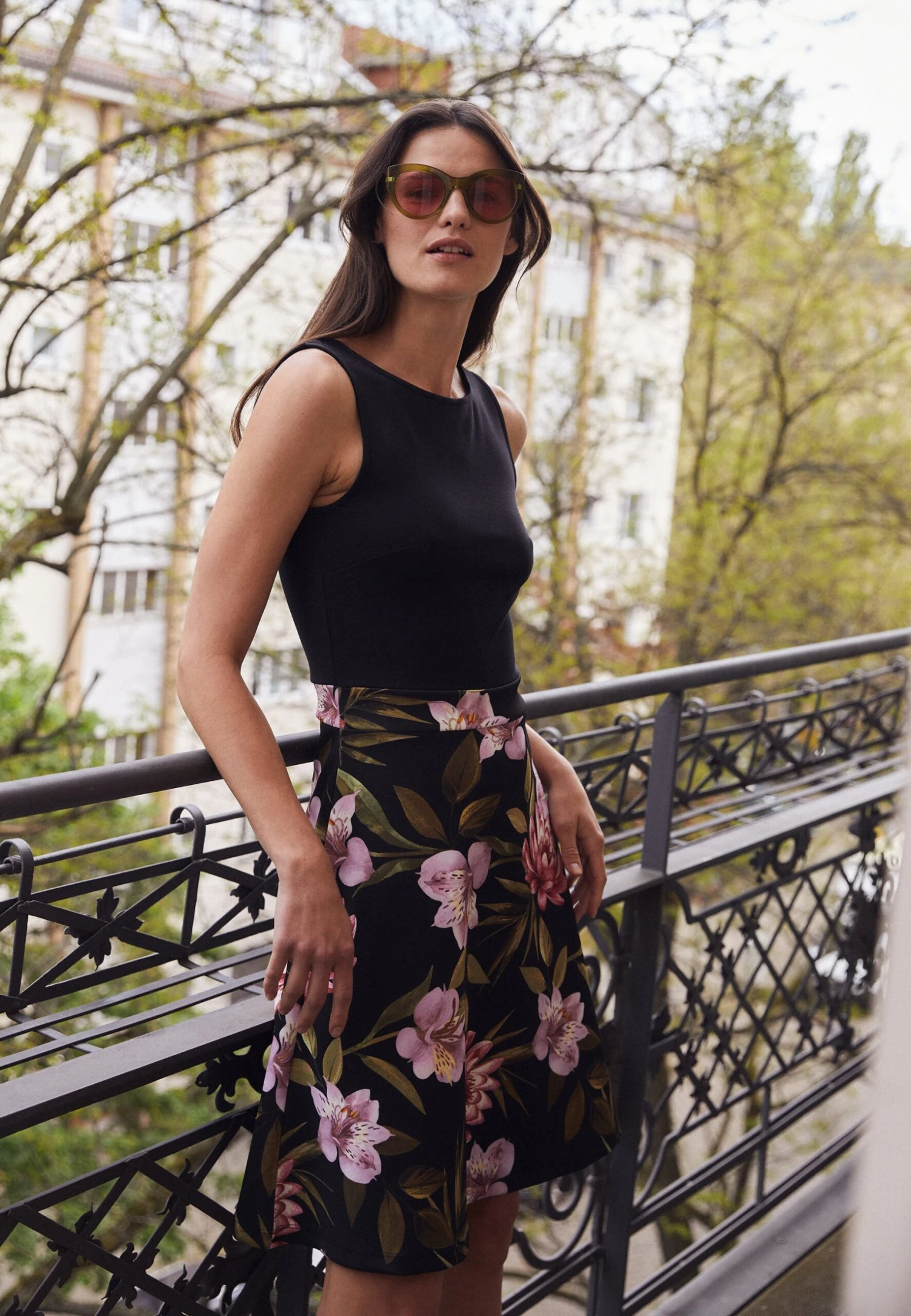 Anna Field Jurk - Black/Black/Pink 3 Anna Field Jurk - Black/Black/Pink