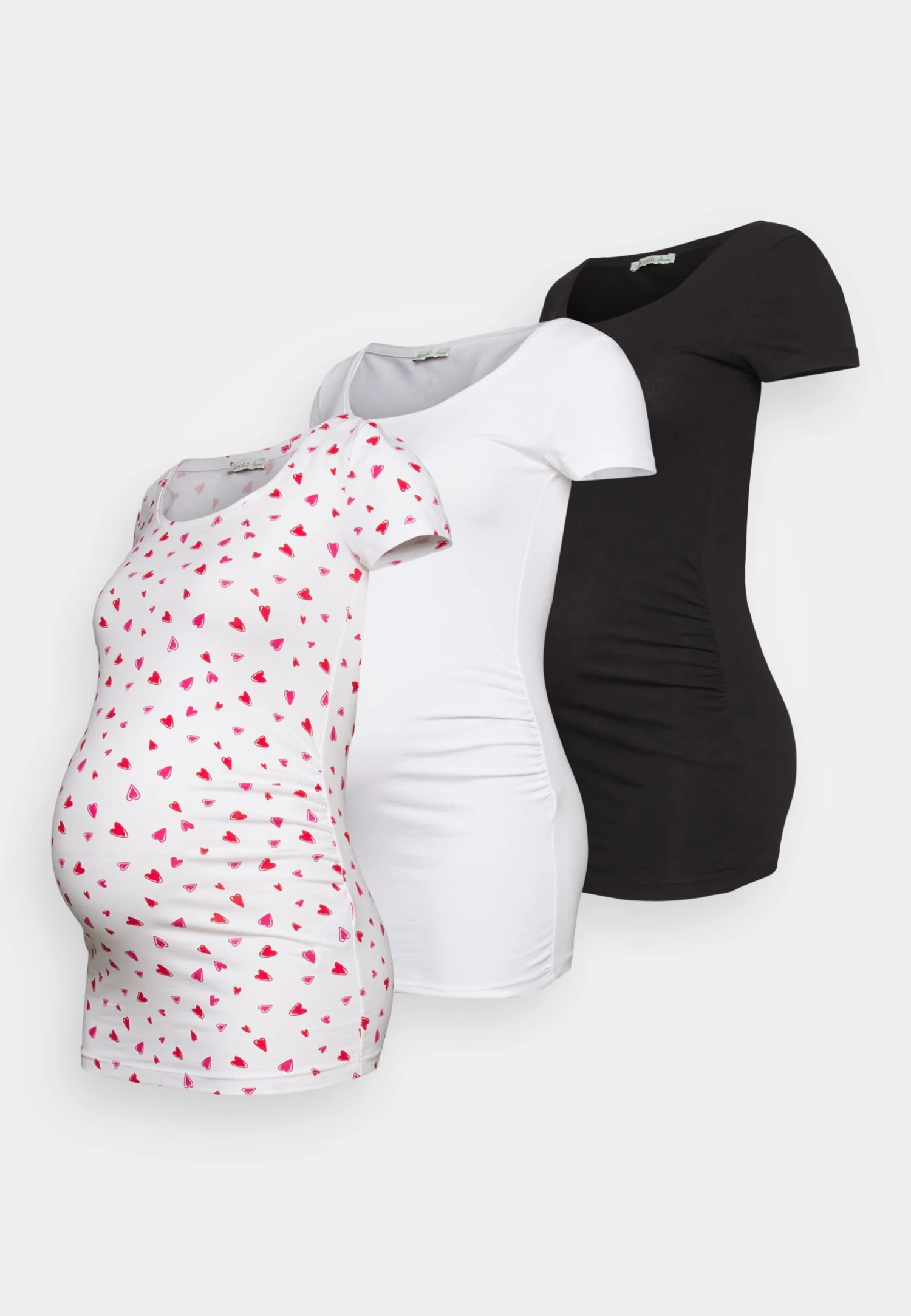 3Pack - T-Shirt Print - White/White /Black 8 3Pack - T-Shirt Print - White/White /Black - Afbeelding 6