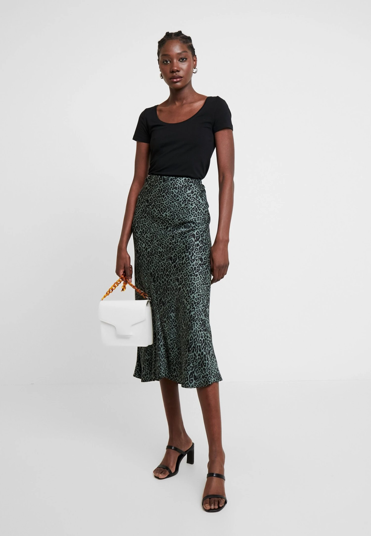 Anna Field 2 Pack- T-Shirt Basic - Black 4 Anna Field 2 Pack- T-Shirt Basic - Black - Afbeelding 2