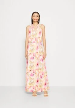 Anna Field Maxi-Jurk - White/Pink