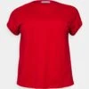 Slub Jersey- T-Shirt Basic - Red