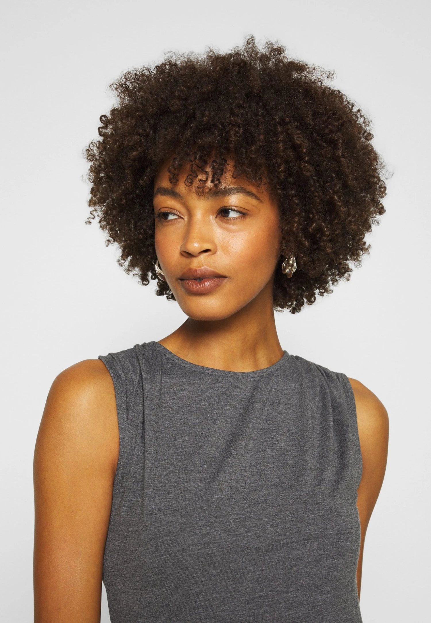 Anna Field Etui-Jurk - Grey Marl 6 Anna Field Etui-Jurk - Grey Marl - Afbeelding 4