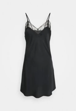 Anna Field Hammered Satin Nightie - Nachtjapon - Black -Anna Field 96391f4f5e8c4b0db1d0502a1a70899f