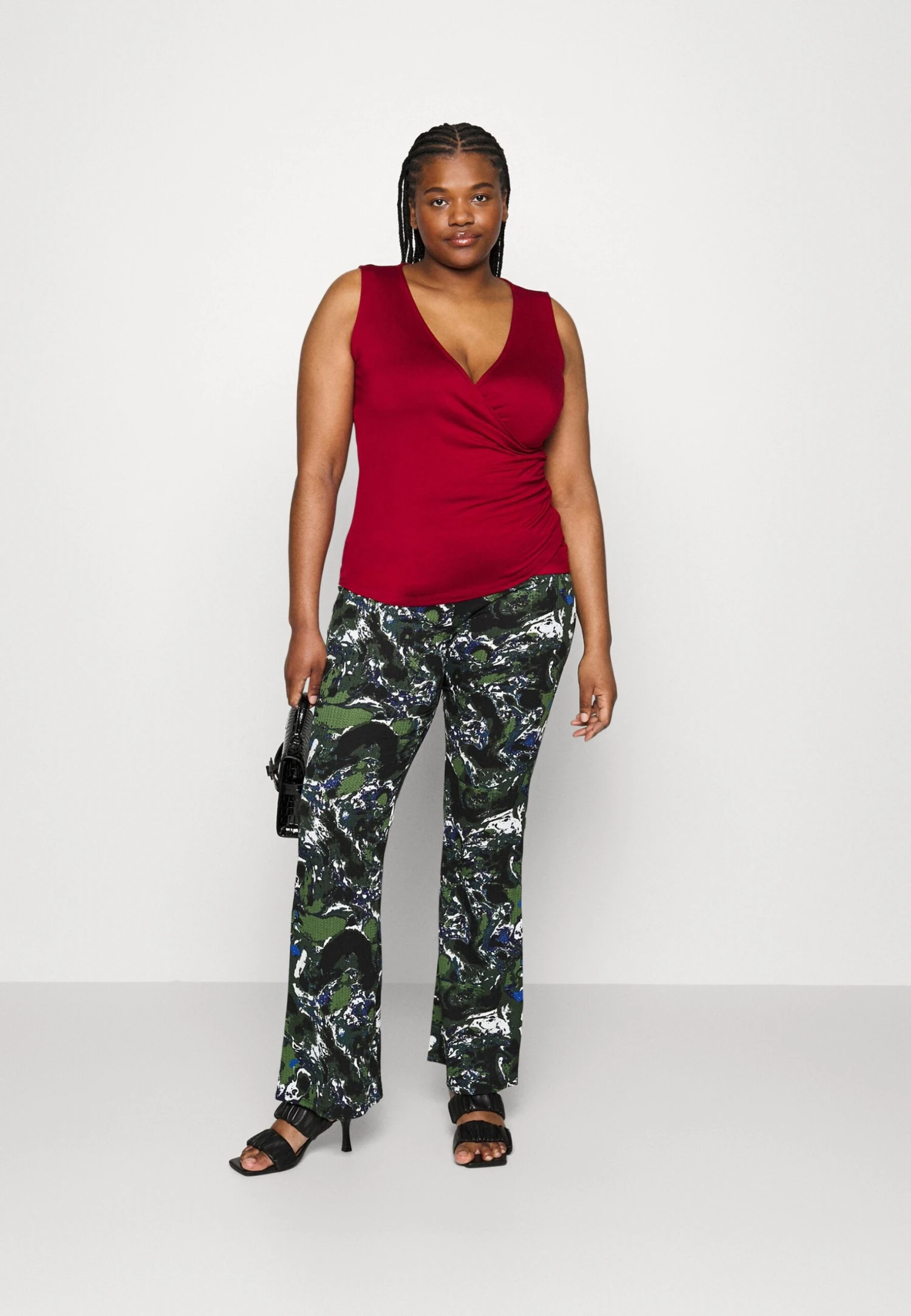 Top - Dark Red 4 Top - Dark Red - Afbeelding 2