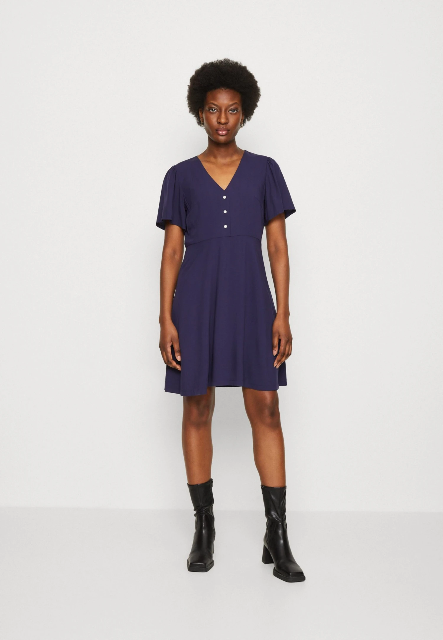 Anna Field Blousejurk - Dark Blue 3 Anna Field Blousejurk - Dark Blue