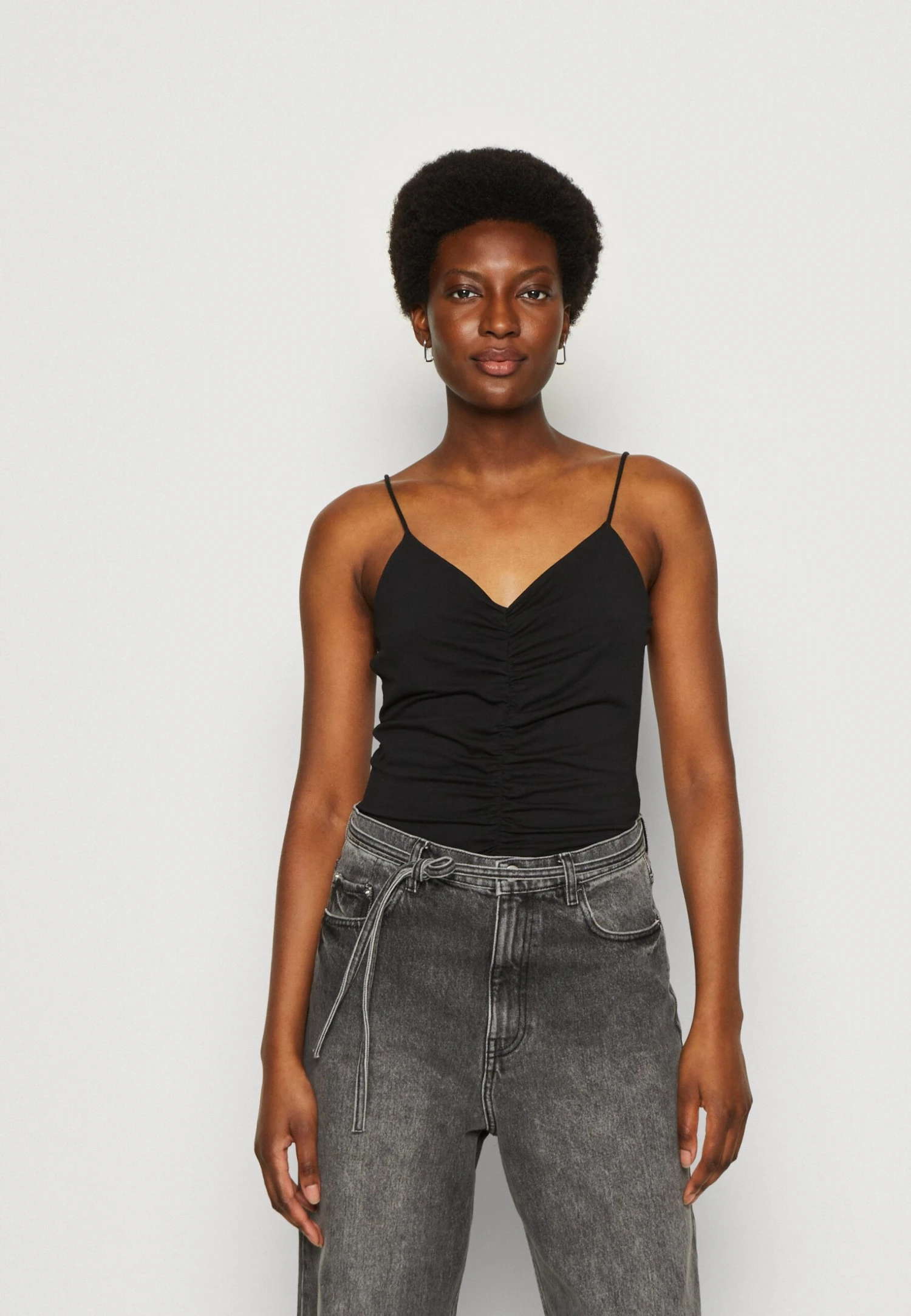 Anna Field Top - Black/Orange 6 Anna Field Top - Black/Orange - Afbeelding 4