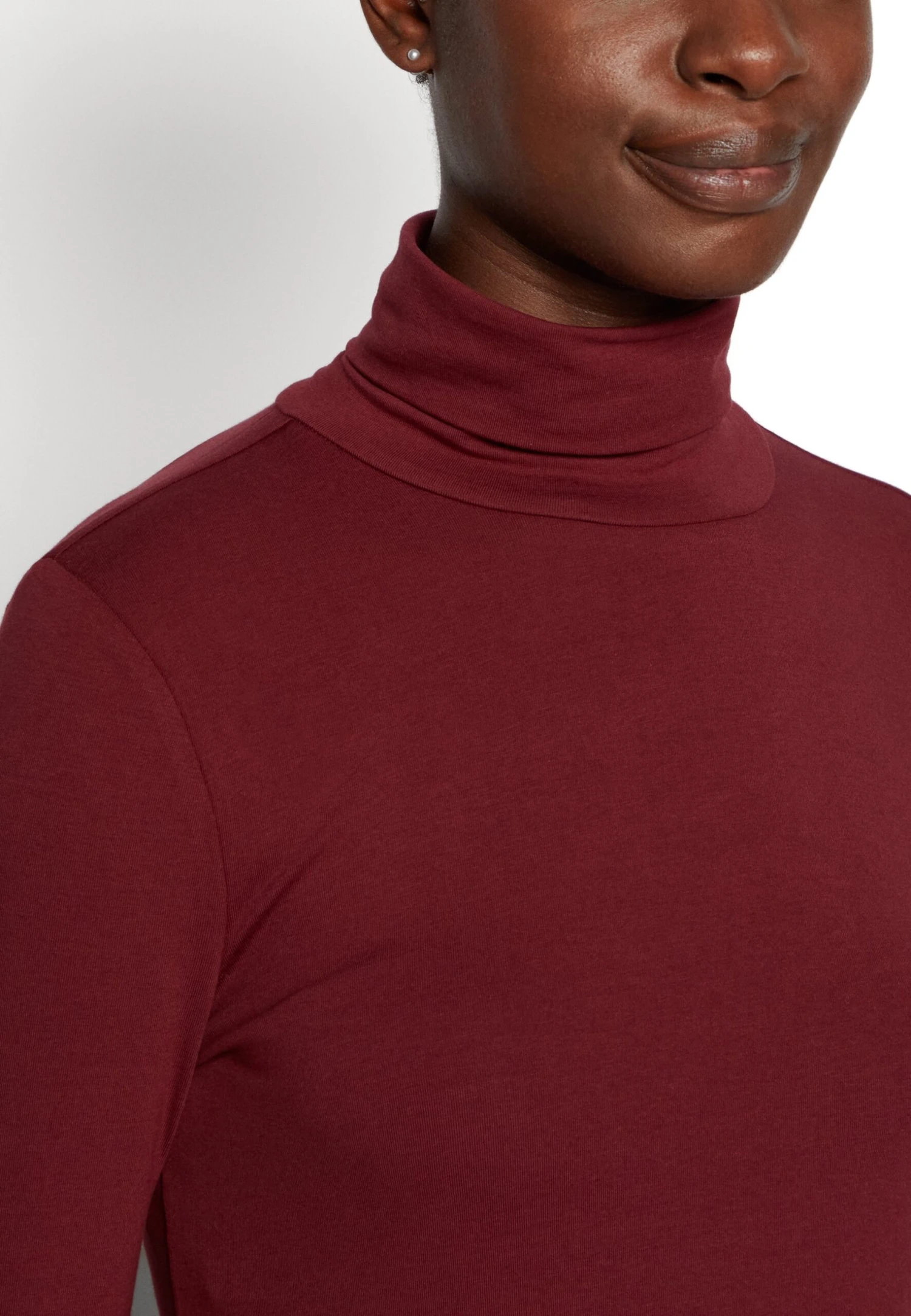 Anna Field Longsleeve - Dark Red 8 Anna Field Longsleeve - Dark Red - Afbeelding 6