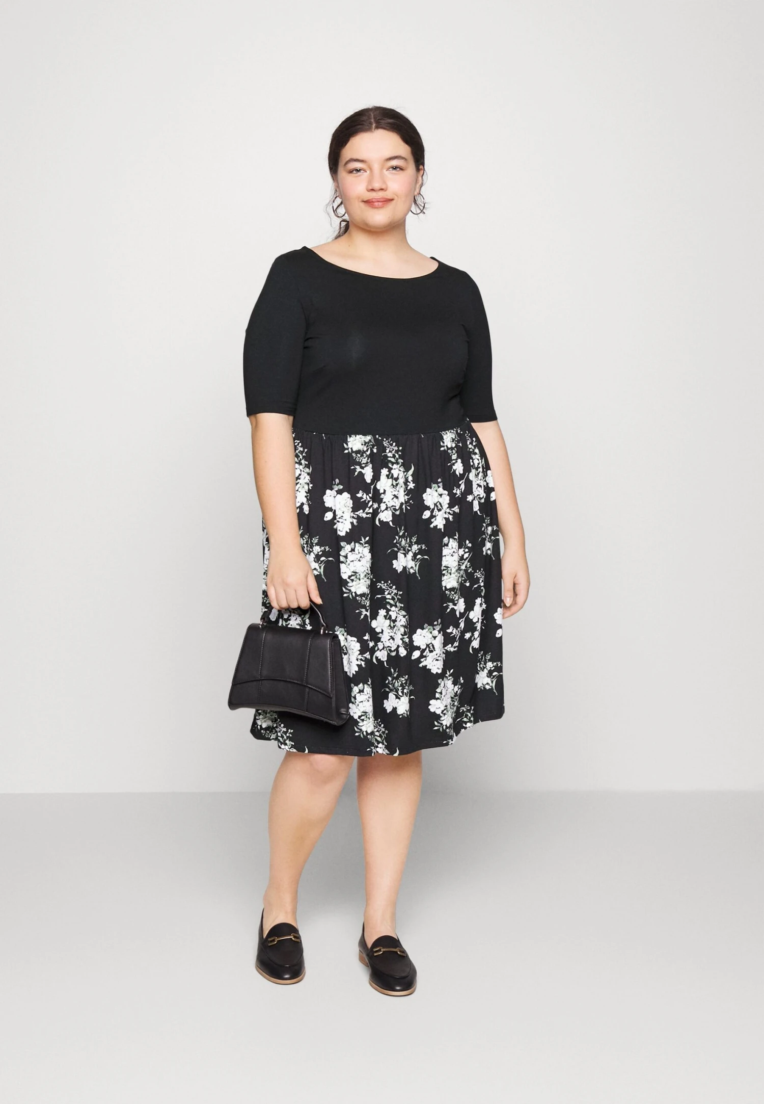 Jurk - Black/Multi Coloured 4 Jurk - Black/Multi Coloured - Afbeelding 2