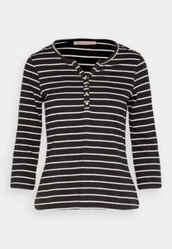 Anna Field Longsleeve - Black White -Anna Field a064cc619109489da007a4a558ea6ba5