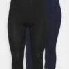 2 Pack- Legging - Black/Dark Blue 1 2 Pack- Legging - Black/Dark Blue -Anna Field a3ae61bd7b83442d91af6ba5e310d344