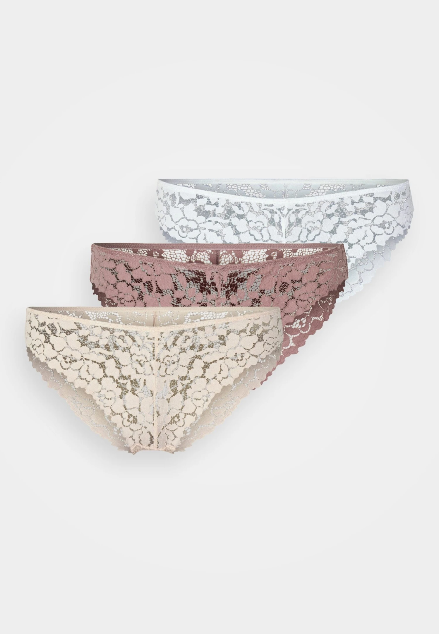 Anna Field 3Pp Greer - Slip - Nude/White/Pink 9 Anna Field 3Pp Greer - Slip - Nude/White/Pink - Afbeelding 7