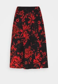 Anna Field A-Lijn Rok - Red/Black -Anna Field a86b6bea8def472097785dd89947549c
