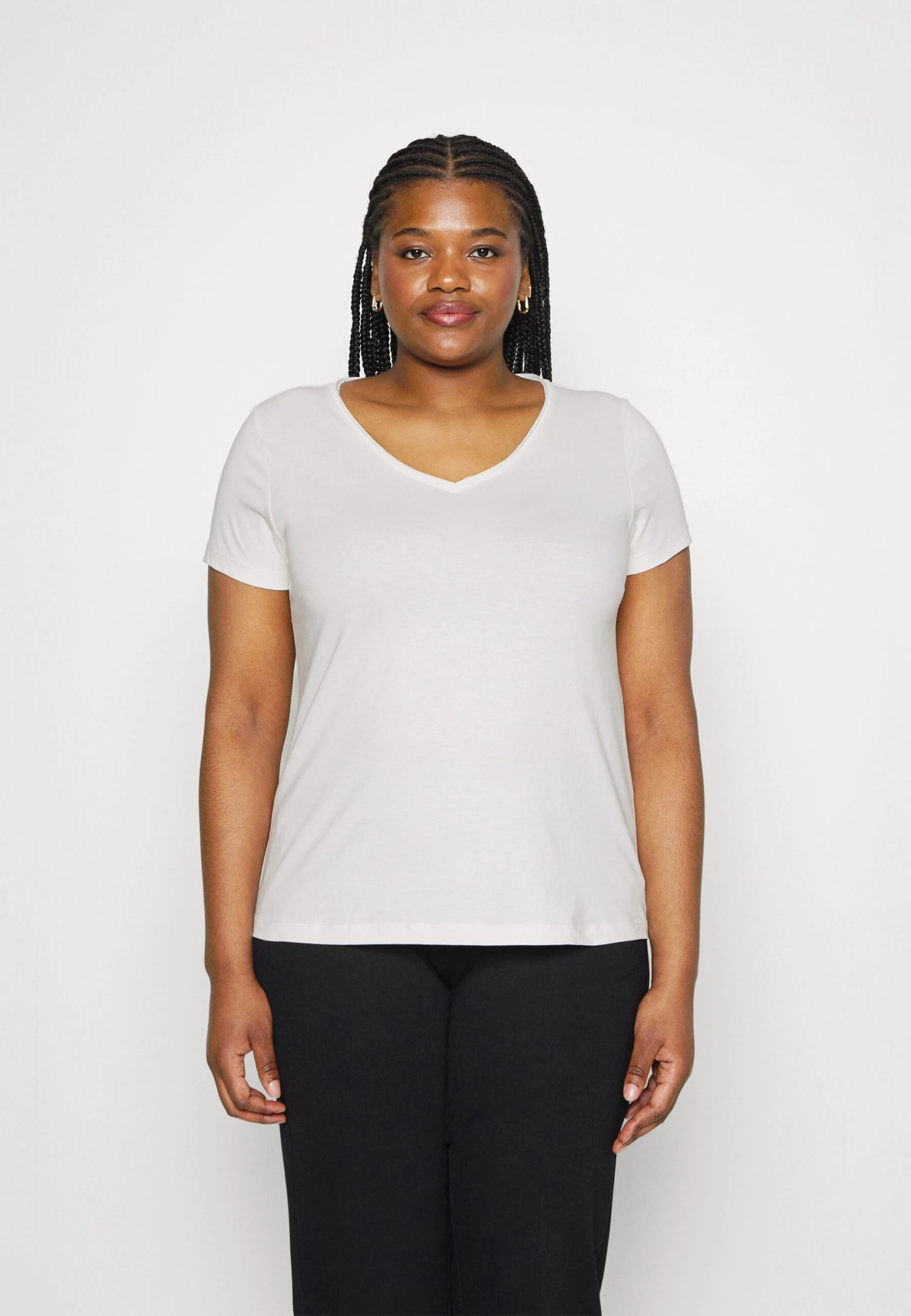 3 Pack - T-Shirt Basic - White/Dark Yellow/Purple 4 3 Pack - T-Shirt Basic - White/Dark Yellow/Purple - Afbeelding 2