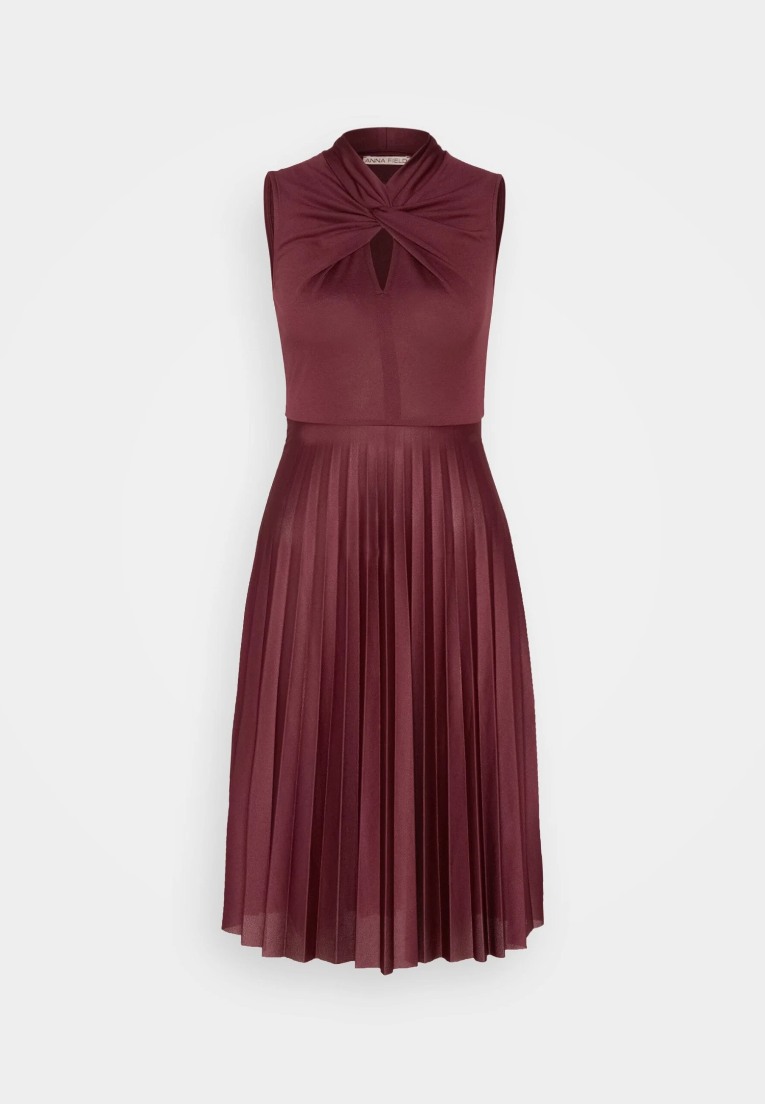 Anna Field Jerseyjurk - Bordeaux 7 Anna Field Jerseyjurk - Bordeaux - Afbeelding 5