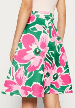 Anna Field Jerseyjurk - White/Green/Pink -Anna Field b3605fe886634d3dafbcbdd9917357a4