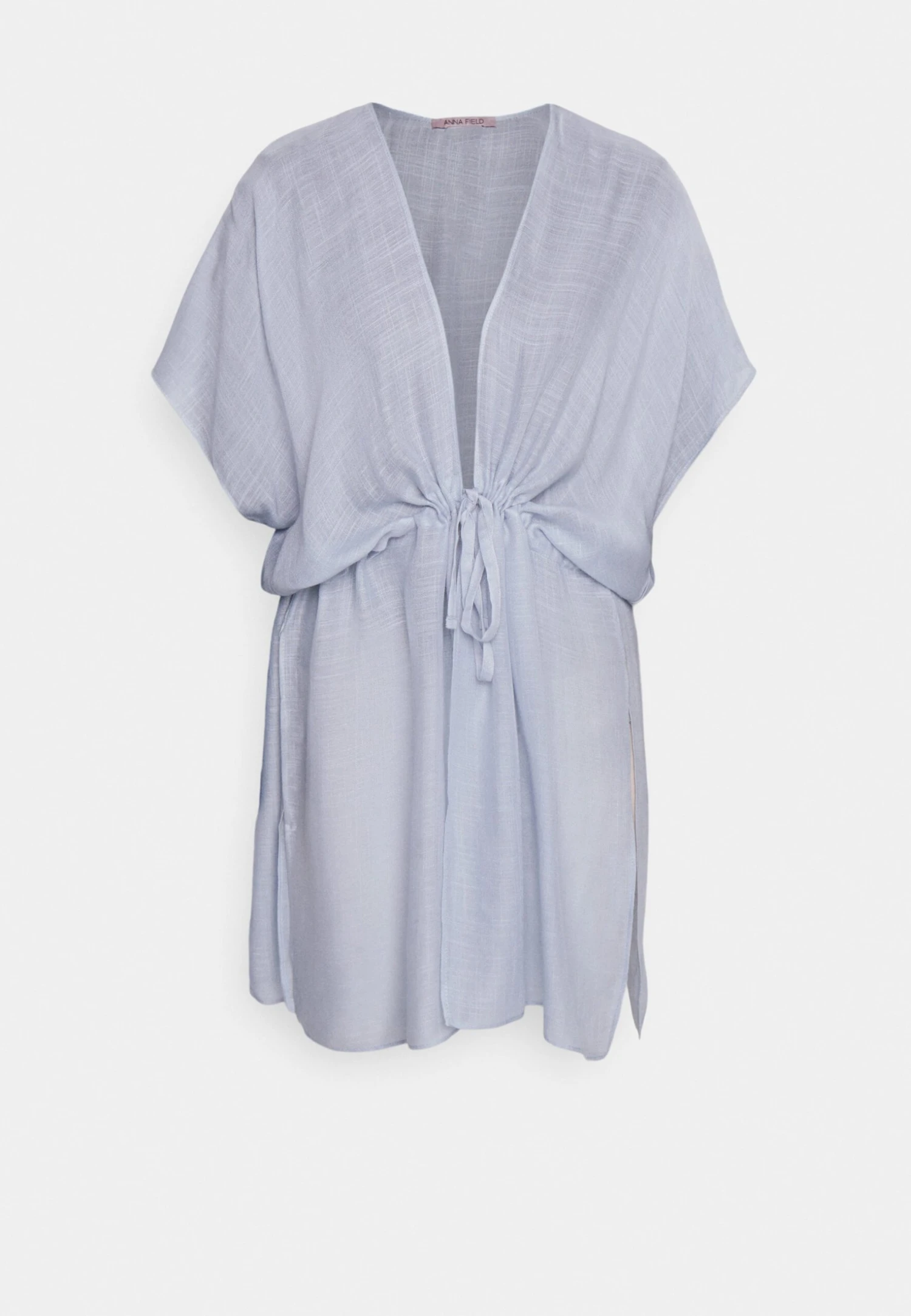 Anna Field Printed Short Kimono / 606 - Khaki_003 - Off-White - Strandaccessoire - 502 - Blue 5 Anna Field Printed Short Kimono / 606 - Khaki_003 - Off-White - Strandaccessoire - 502 - Blue - Afbeelding 4