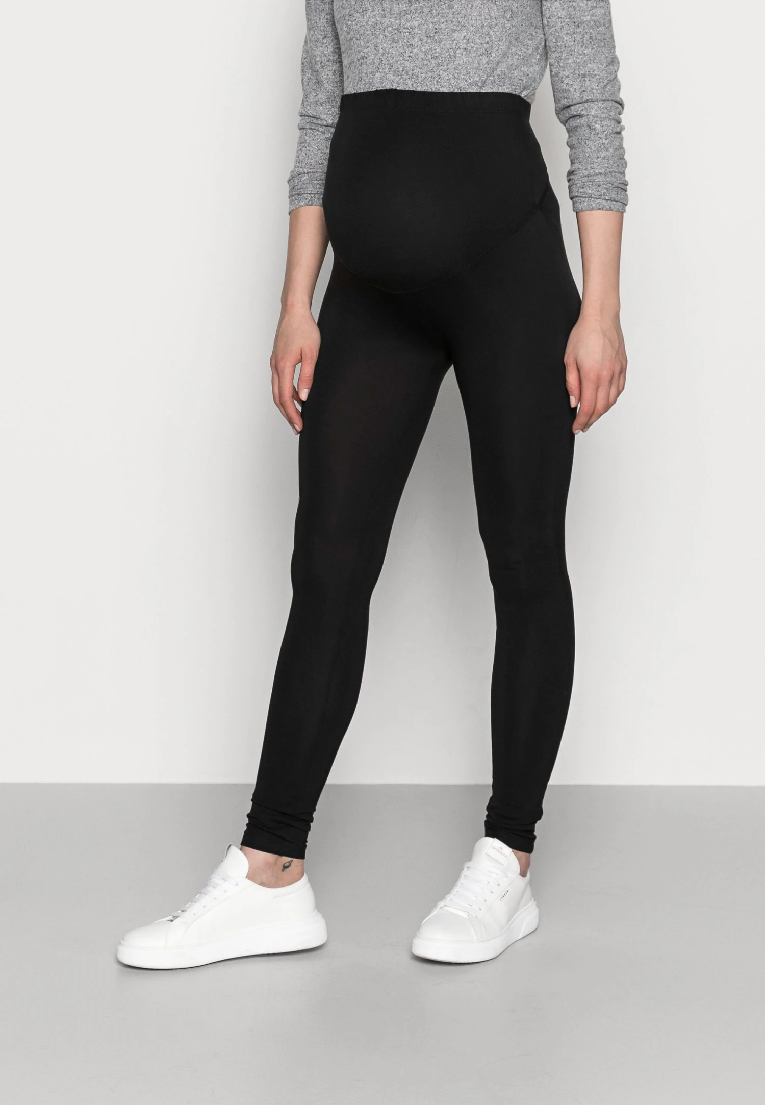 Leggings Maternity - Legging - Grey/Black 4 Leggings Maternity - Legging - Grey/Black - Afbeelding 2