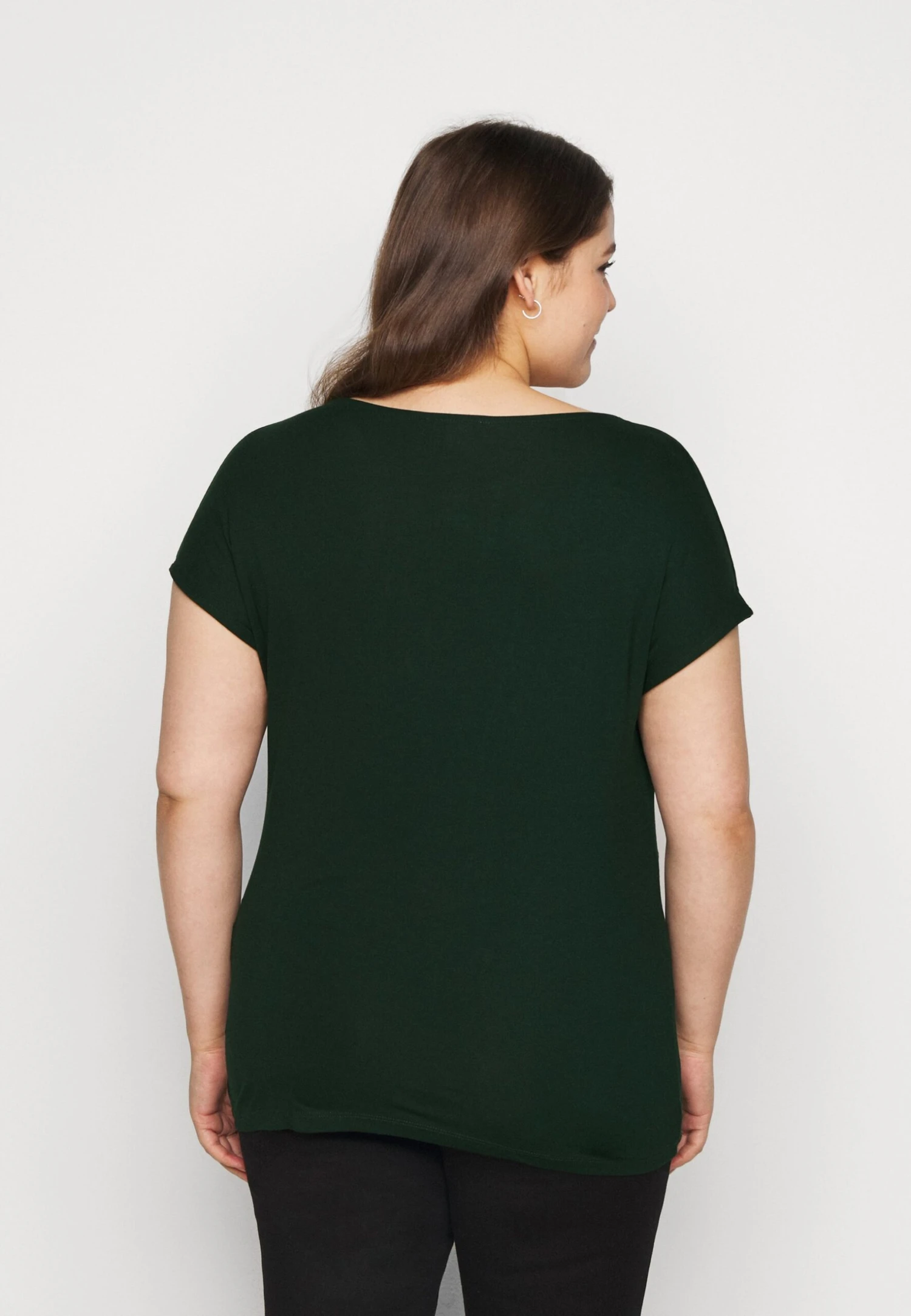 T-Shirt Print - Dark Green 5 T-Shirt Print - Dark Green - Afbeelding 3