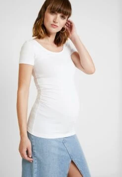 2 Pack - T-Shirt Basic - White/Dark Blue -Anna Field b53123d8c2c24d7db093ac4741d359d3