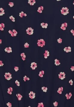 Anna Field V-Neck Sleeve Dress- Jurk - Dark Blue/Pink 16 Anna Field V-Neck Sleeve Dress- Jurk - Dark Blue/Pink -Anna Field b563e7911c2f462dafbd112e0b88fc49