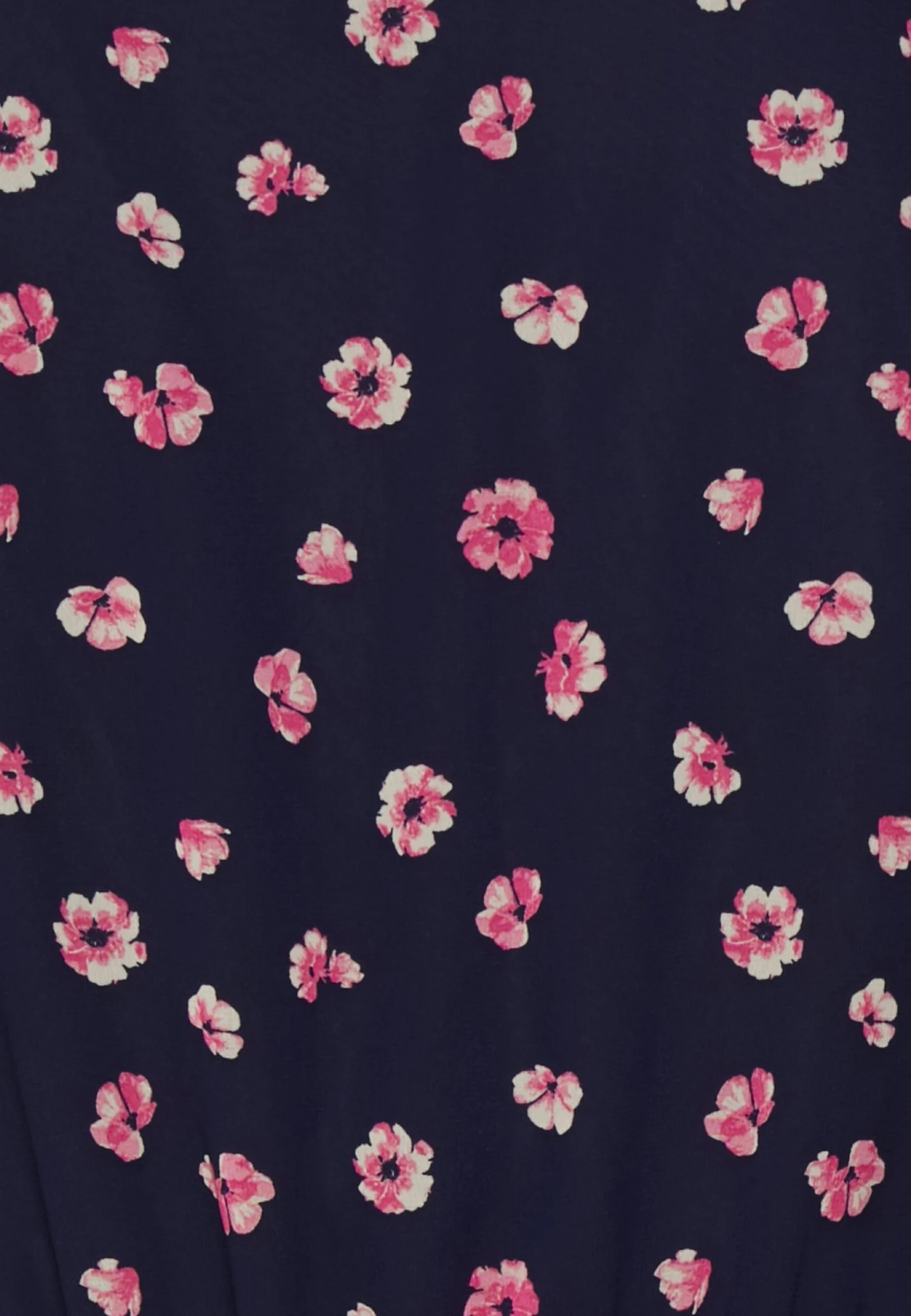 Anna Field V-Neck Sleeve Dress- Jurk - Dark Blue/Pink 8 Anna Field V-Neck Sleeve Dress- Jurk - Dark Blue/Pink - Afbeelding 6