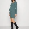 Gebreide Jurk - Dark Green -Anna Field ba7279686e6c47058f63b5d7348f771d